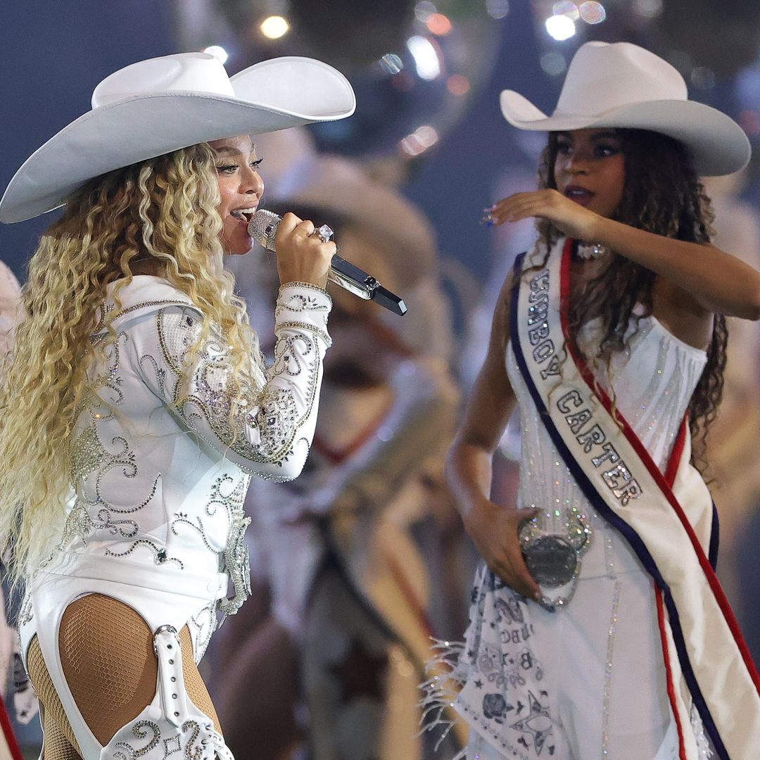 Beyoncé paused the Cowboy Carter tour performance to celebrate the twins’ birthday
