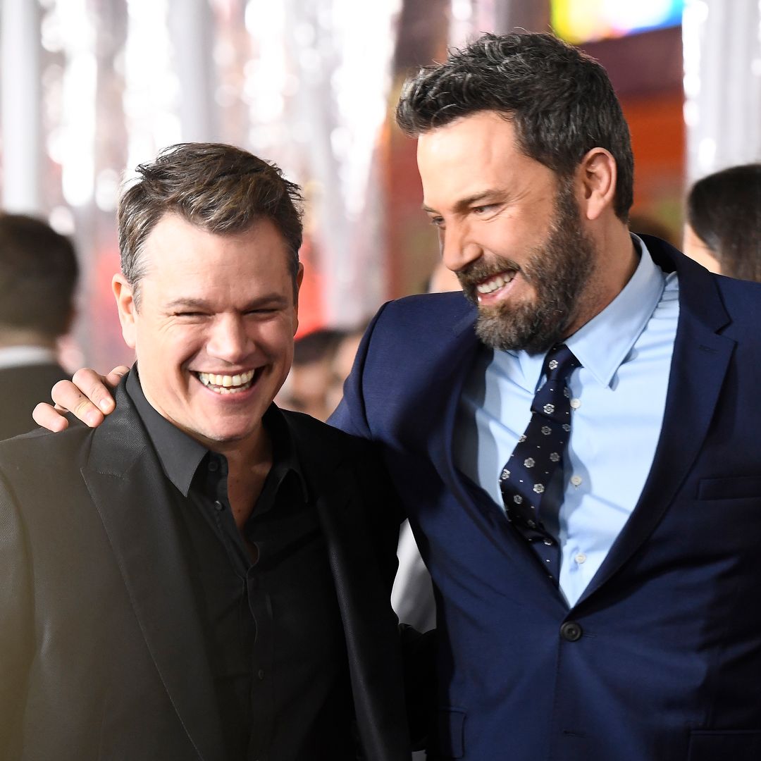 Ben Affleck and Matt Damon debut matching beards for 28-year onscreen reunion