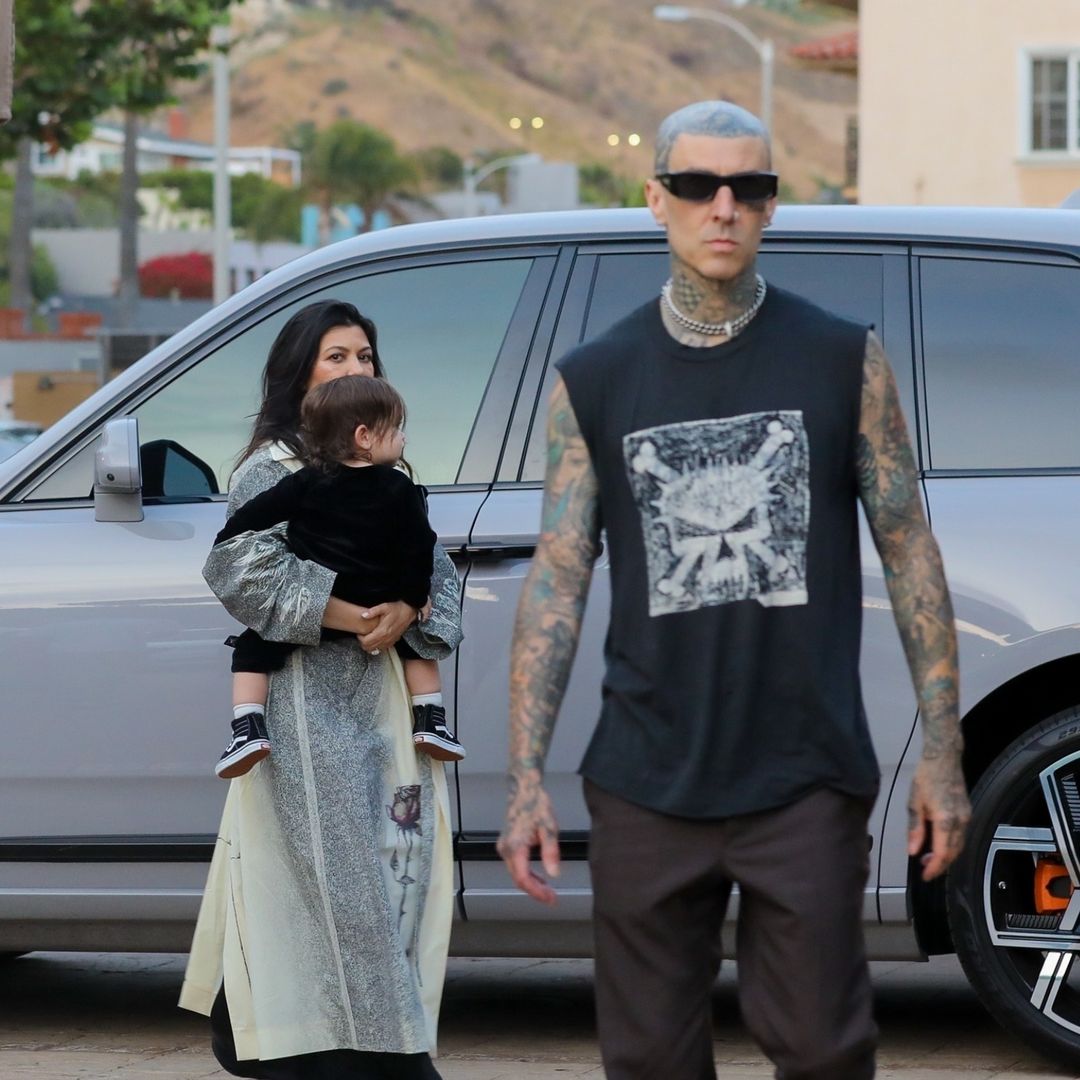 Travis Barker and Kourtney Kardashian's son rocks out at Ozzy Osbourne's final concert