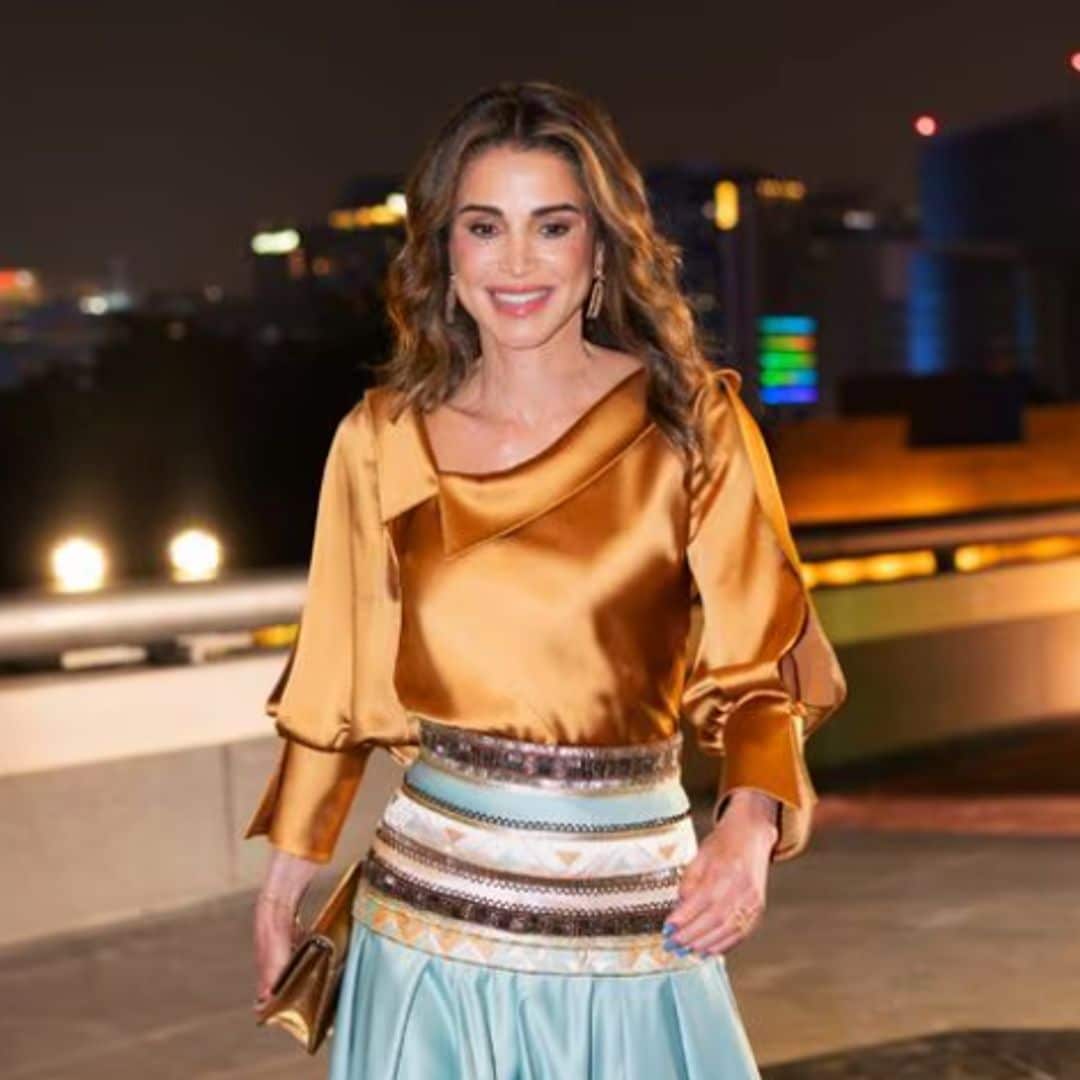 Queen Rania and Sheikha Moza shine with their most spectacular looks at the Doha gala