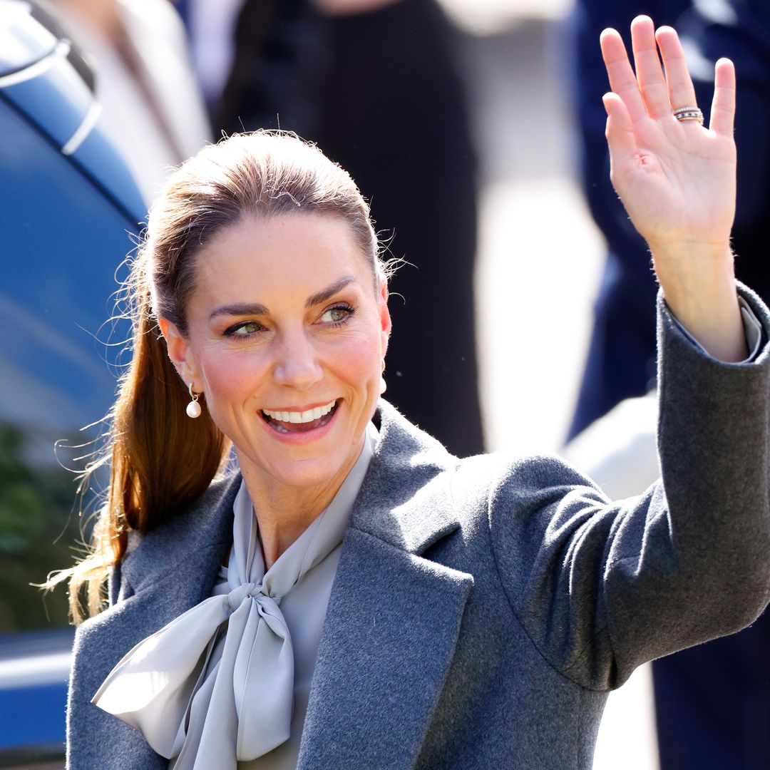 Kate Middleton's latest look is the ultimate fall inspiration, from her cozy sweater to her hair