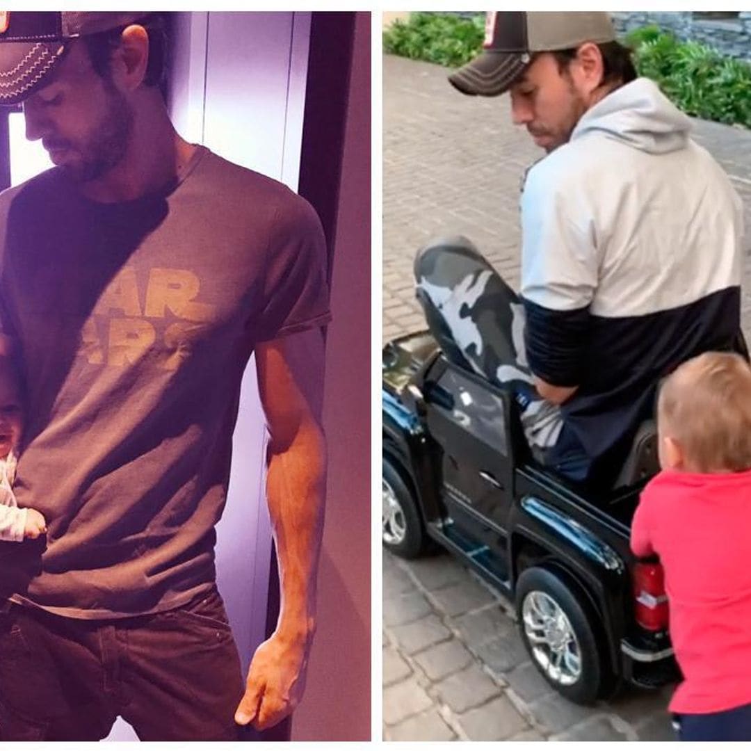 These loving moments of Enrique Iglesias with his kids will steal your heart