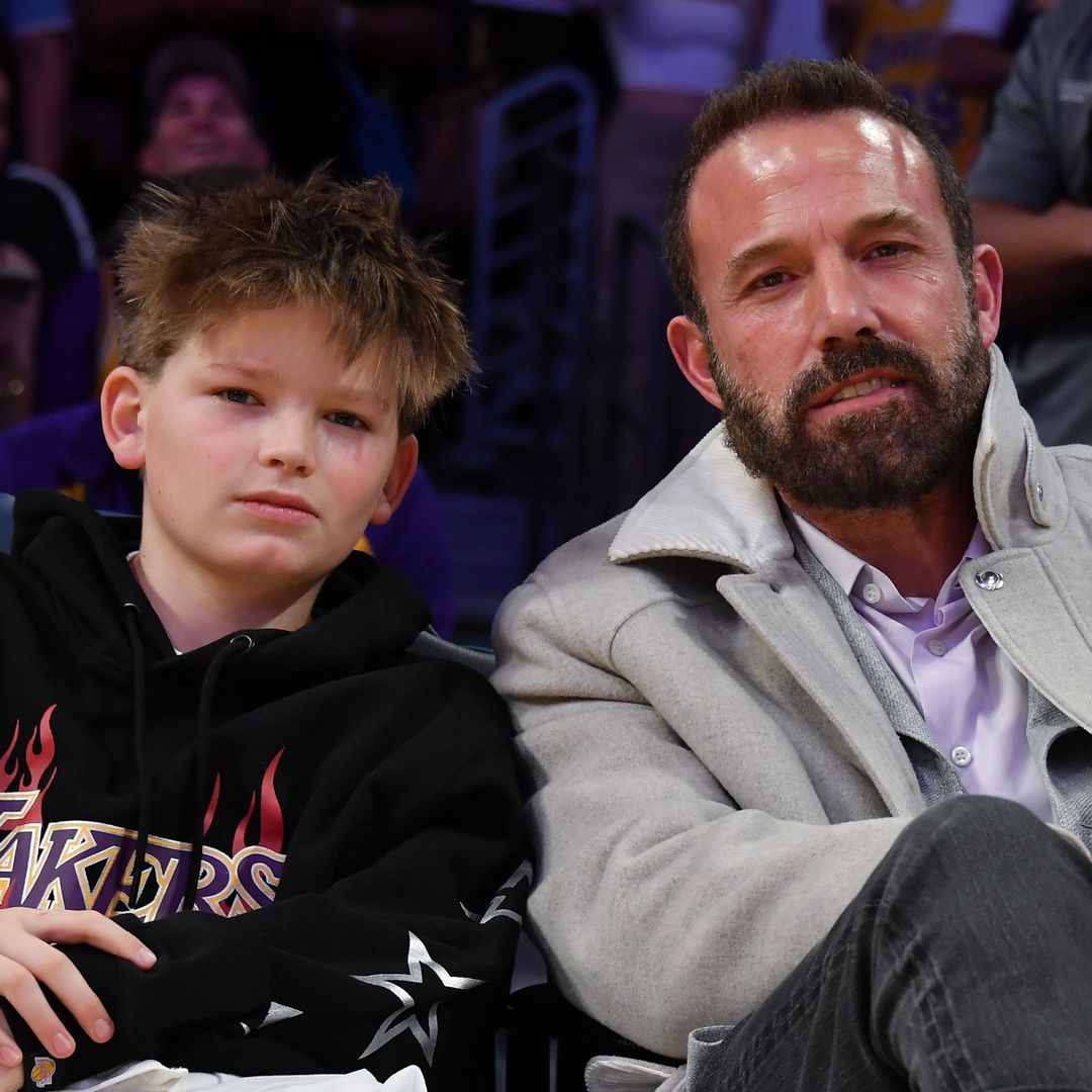 Ben Affleck and son Samuel twin in cute matching looks during barbershop visit