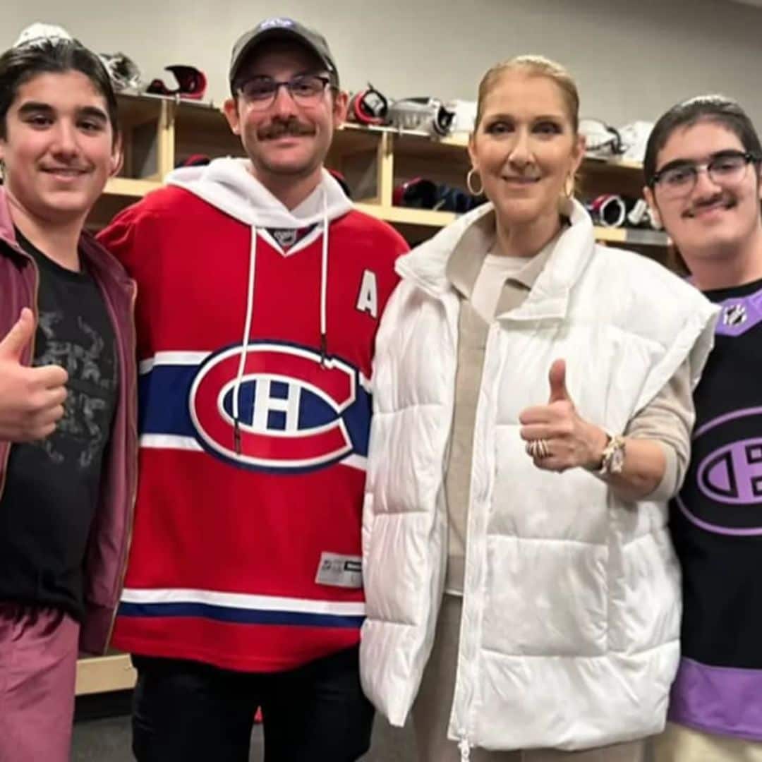 Celine Dion’s sweet moment with her three sons amid health battle