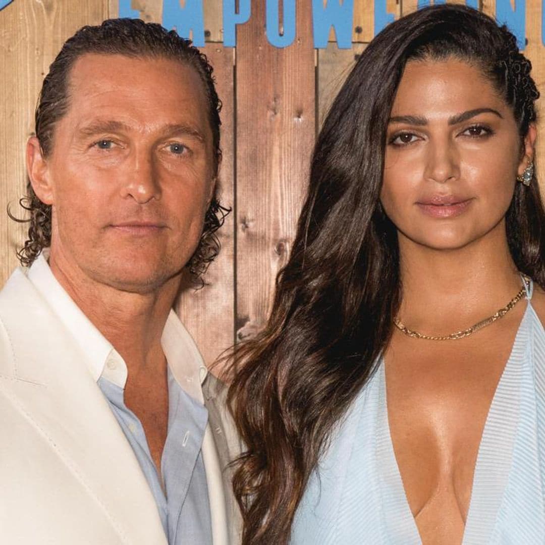 Matthew McConaughey and Camila Alves enjoy a family vacation in Greece