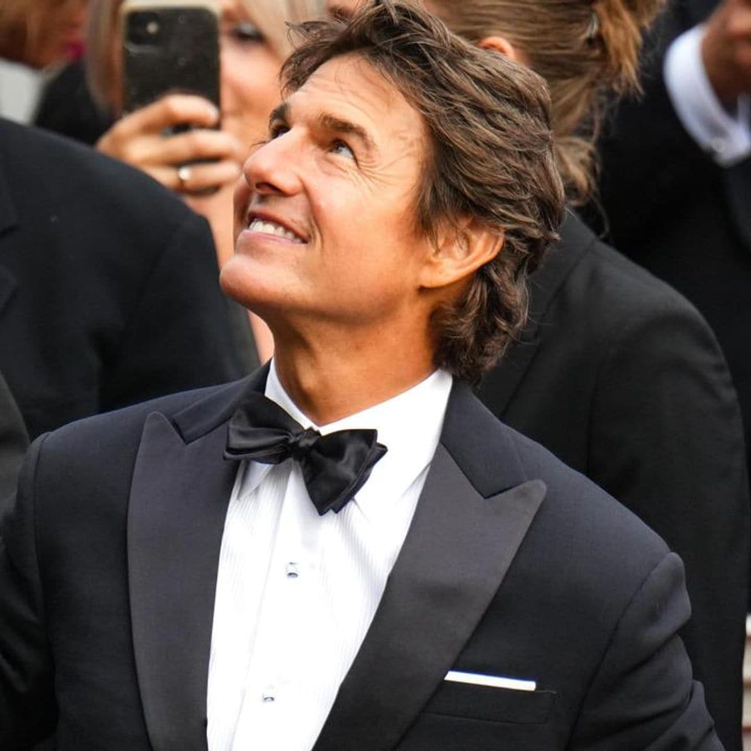 Tom Cruise surprised with Palme d’Or at Cannes Film Festival as jets decorate the sky in his honor