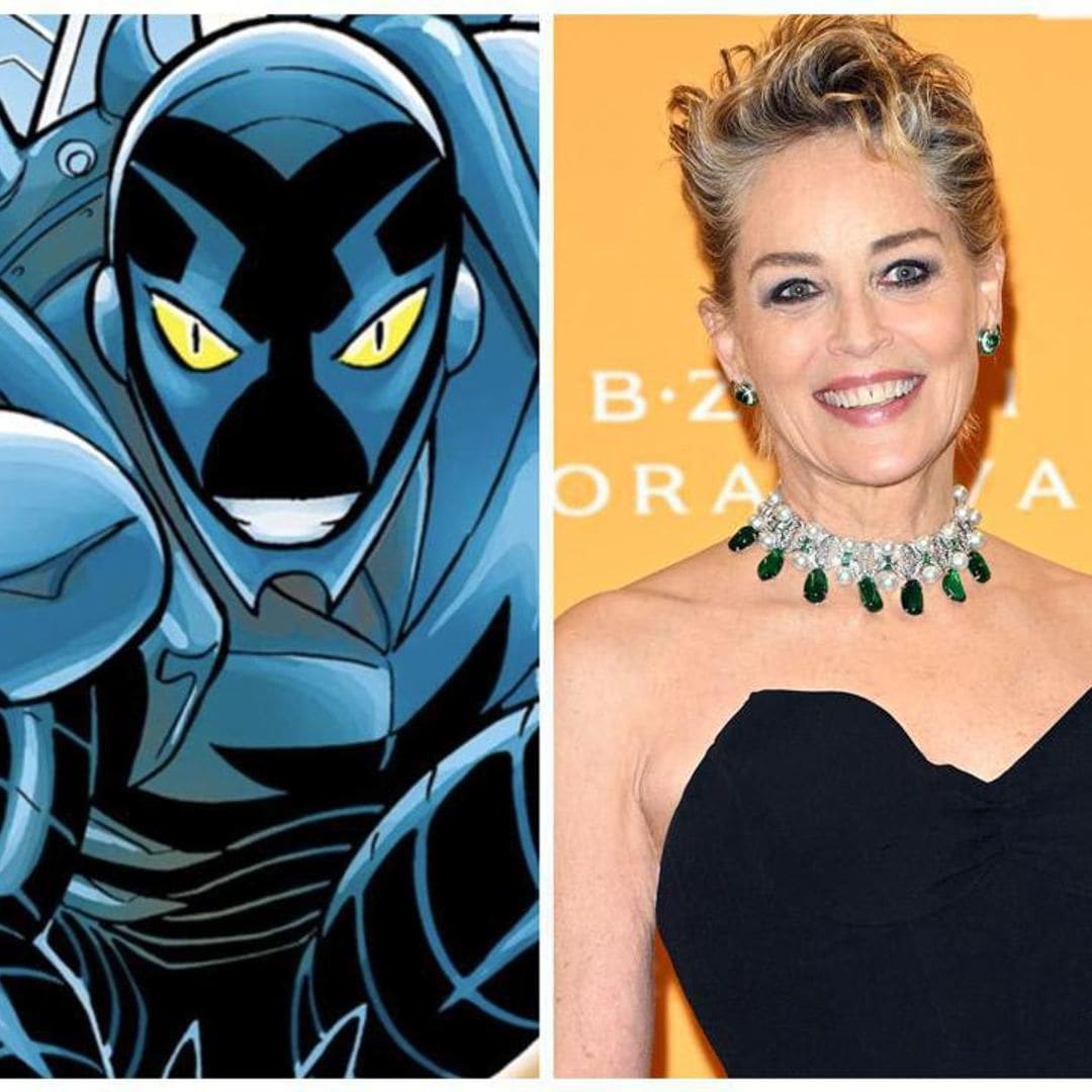 Sharon Stone to play villain in first Latino superhero movie ‘Blue Beetle’