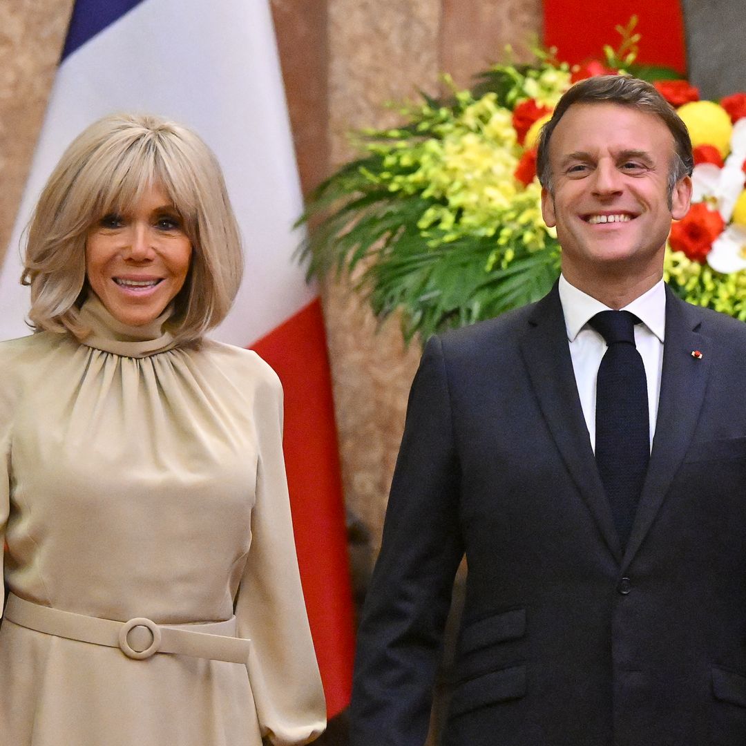 President Emmanuel Macron and his wife have another awkward public moment