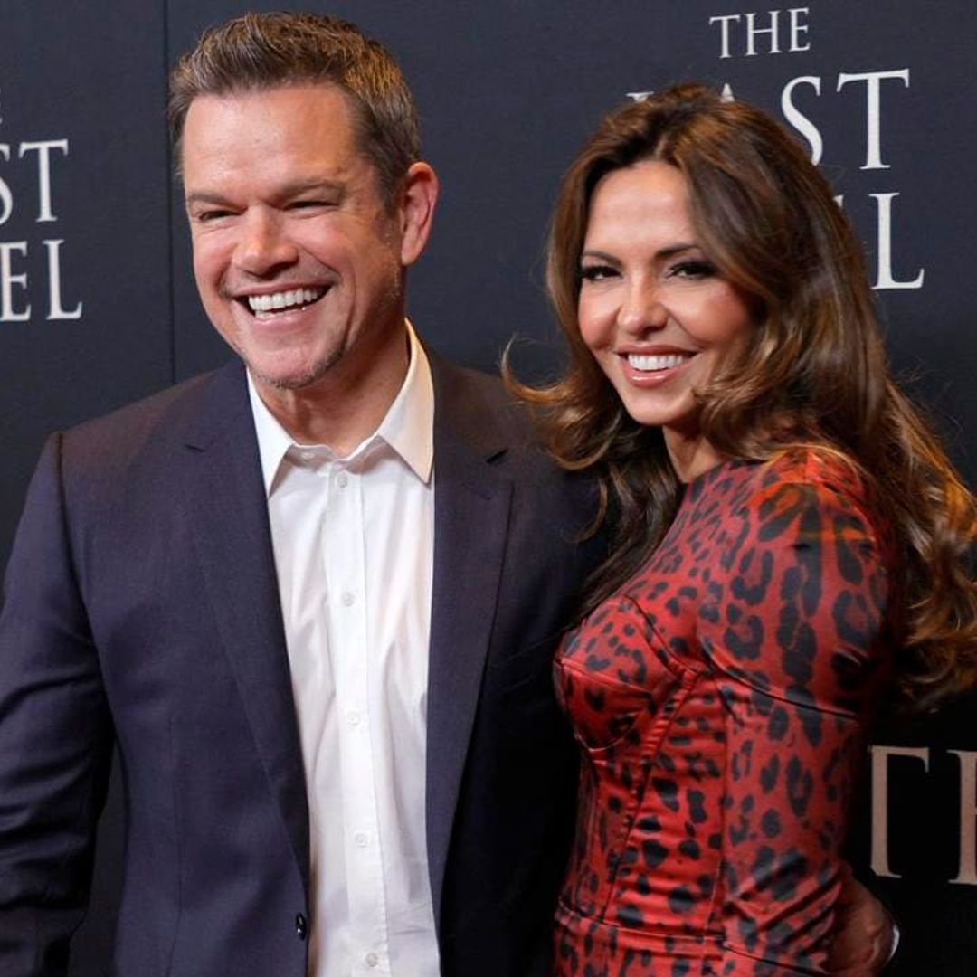Matt Damon and his wife Luciana Barroso spotted taking romantic stroll in New York