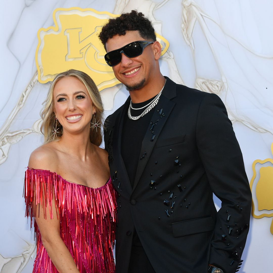 Patrick and Brittany Mahomes share first photos of Baby Girl Golden’s face