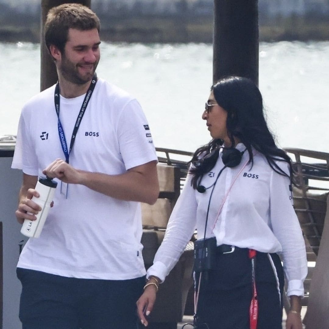 Juan Urdangarin, nephew of King Felipe VI, and Sophia Khan share stylish twinning moment in Miami