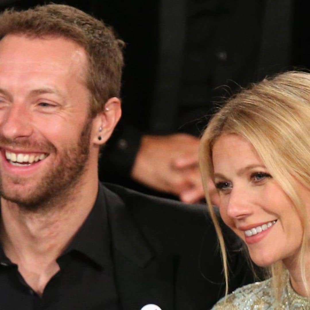 Gwyneth Paltrow and Chris Martin have lunch with their son, Moses