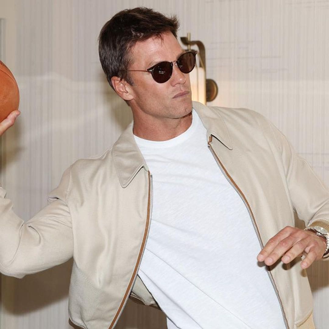 Tom Brady shows off ripped abs during Father’s Day celebration