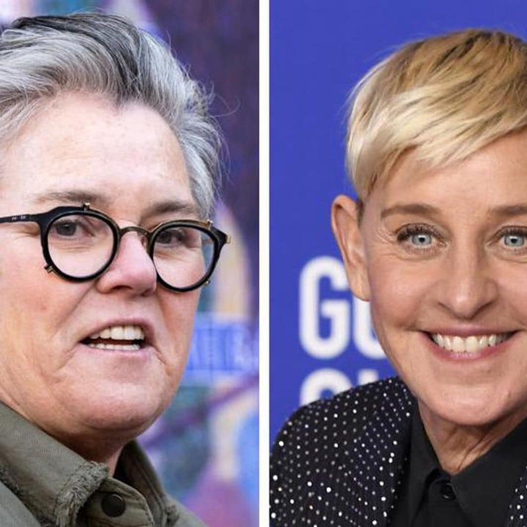 Rosie O’Donnell says Ellen DeGeneres texted and apologized for her hurtful comment