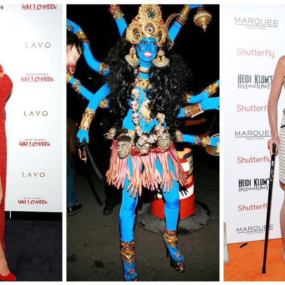 Heidi Klum's most shocking, stunning and sexy Halloween costumes