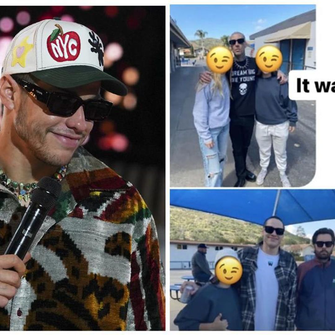 Pete Davidson spotted hanging with Travis Barker and Scott Disick at son Reign’s baseball game