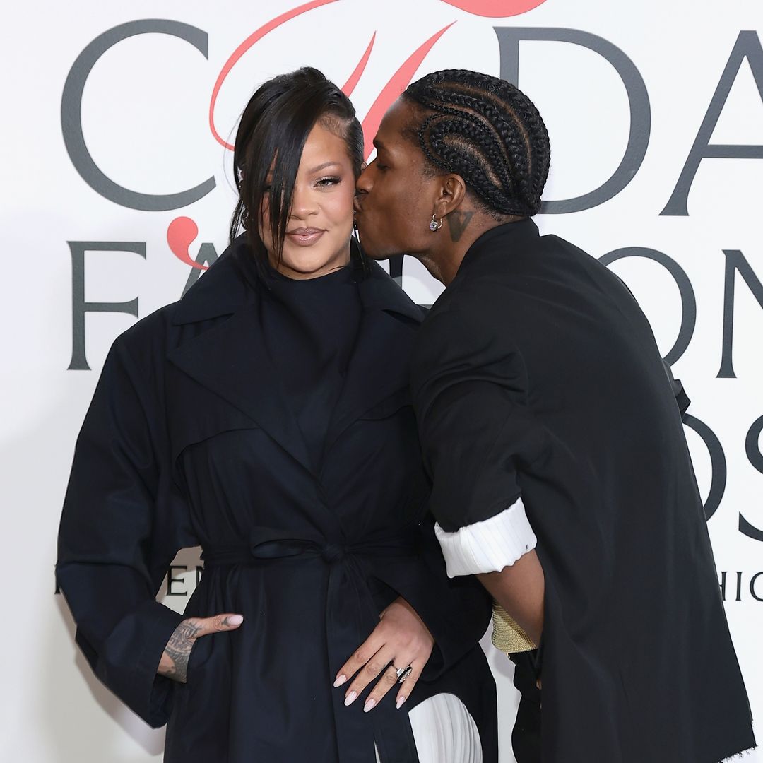 Rihanna shines alongside A$AP Rocky in first public outing since baby No. 3