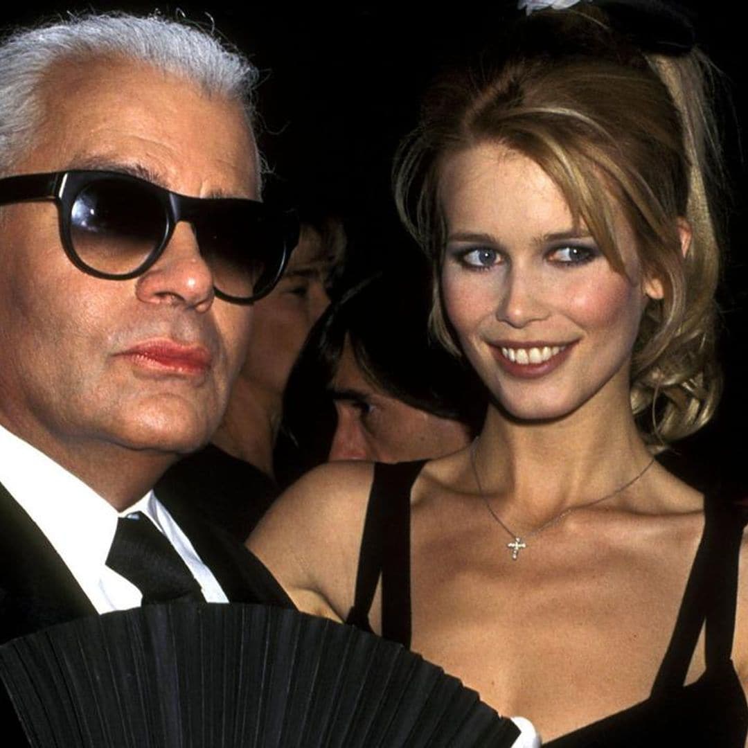 Claudia Schiffer pays tribute to Karl Lagerfeld ahead of Met Gala