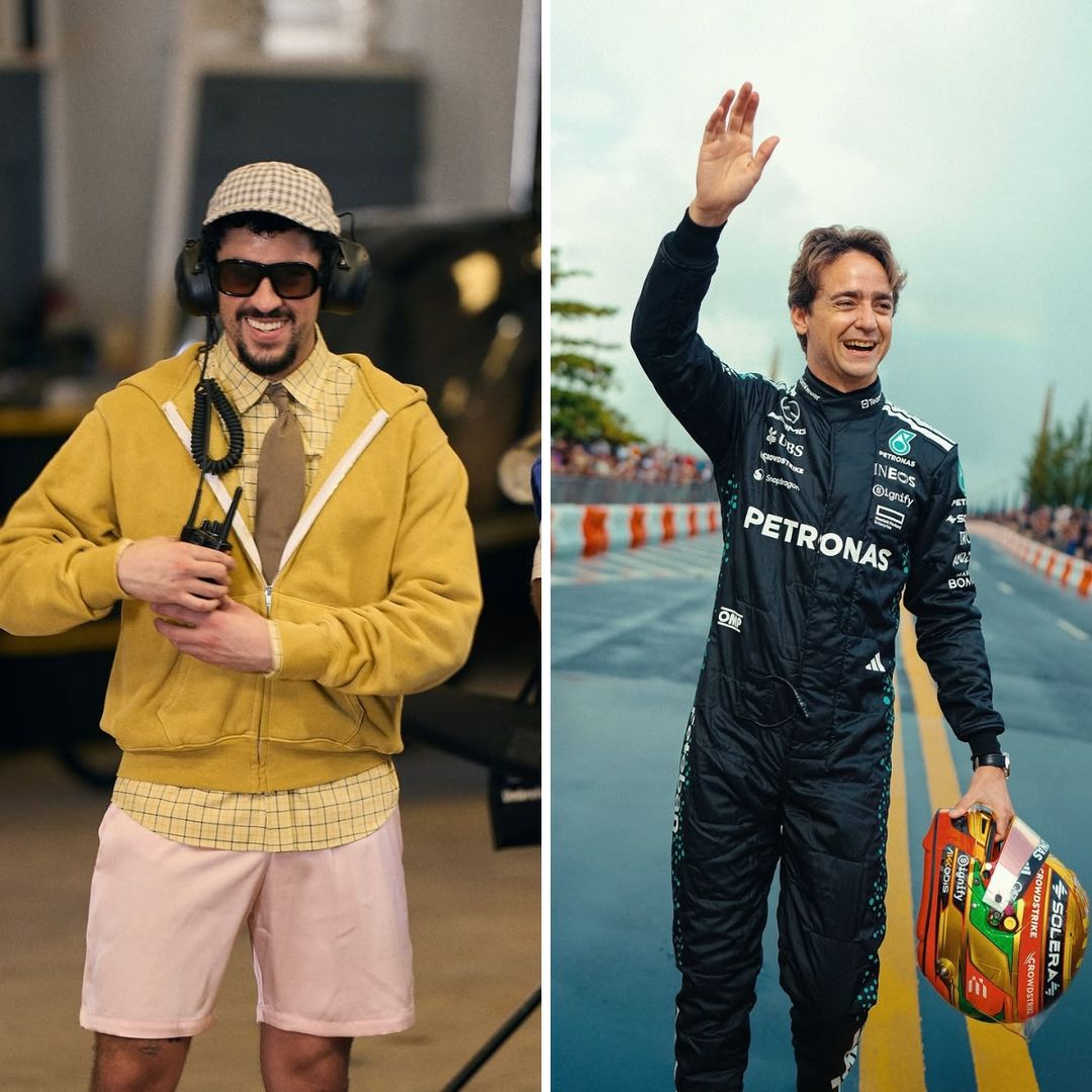 Bad Bunny and Esteban Gutiérrez just made Formula 1 history in Puerto Rico, at 200 miles per hour