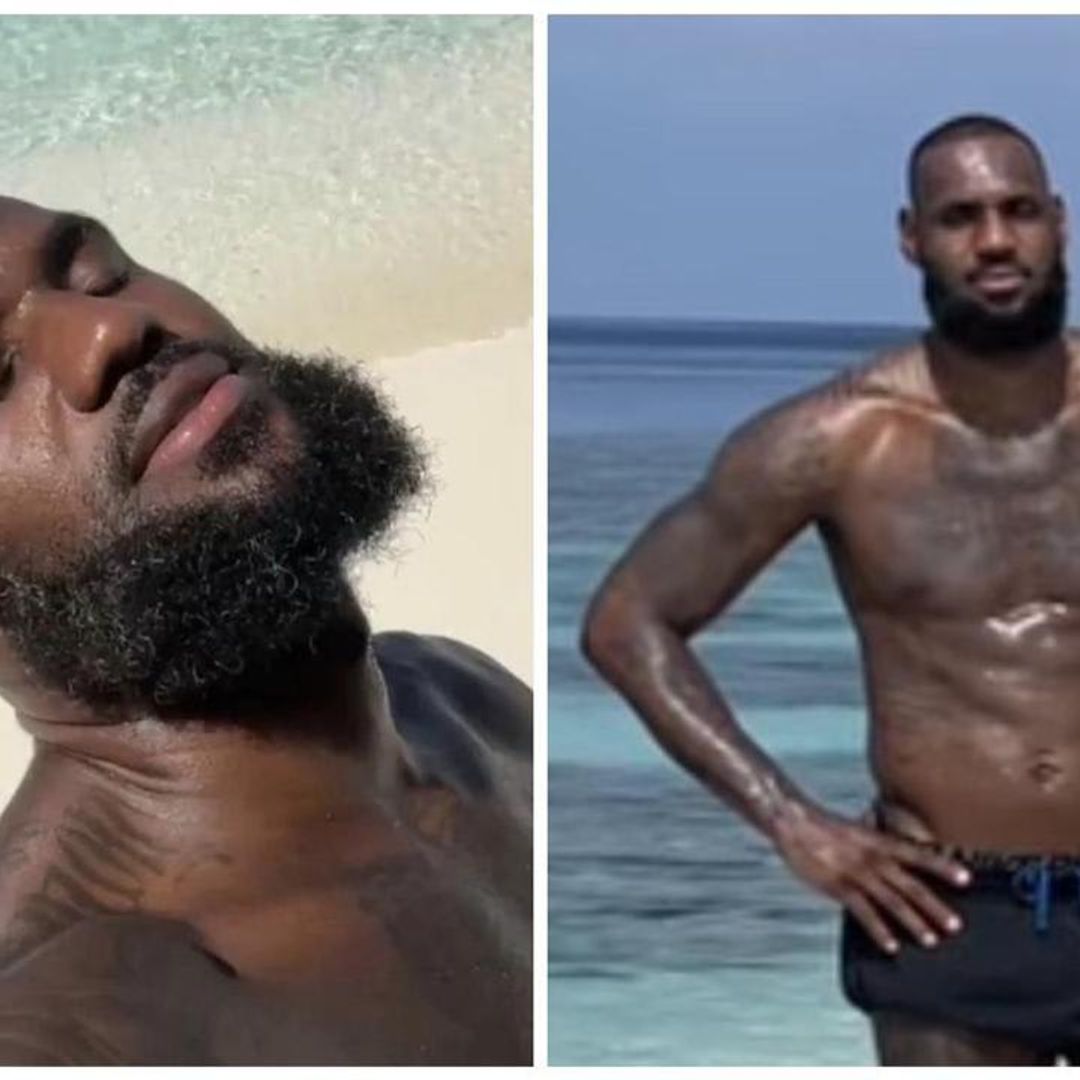 Lebron James says goodbye to the Maldives after soaking up the sun