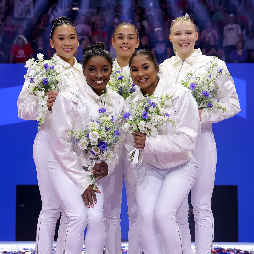 U.S. women’s gymnastics team win the gold medal during the 2024 Olympics