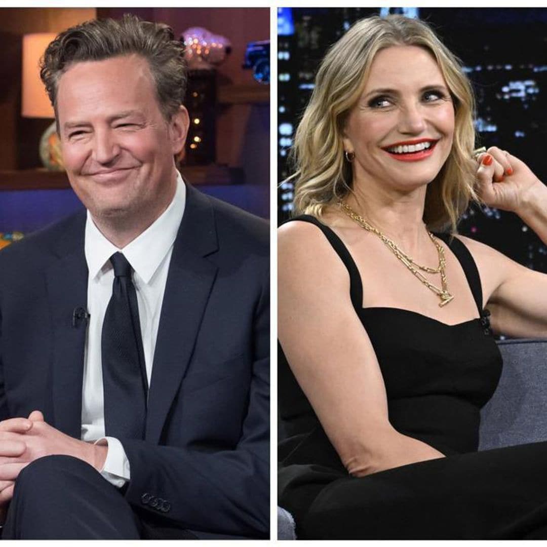Matthew Perry reveals Cameron Diaz once punched him in the face, and more about his love life