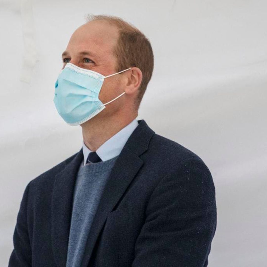 Prince William honors first responders during first public appearance