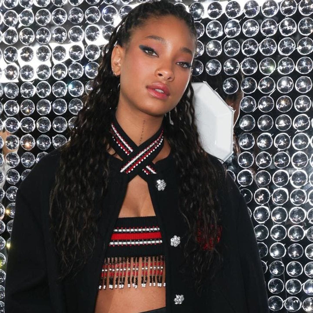 Willow Smith is all smiles at Paris Fashion Week: Spotted dancing to ‘Bootylicious’ by Destiny’s child with Halle Bailey