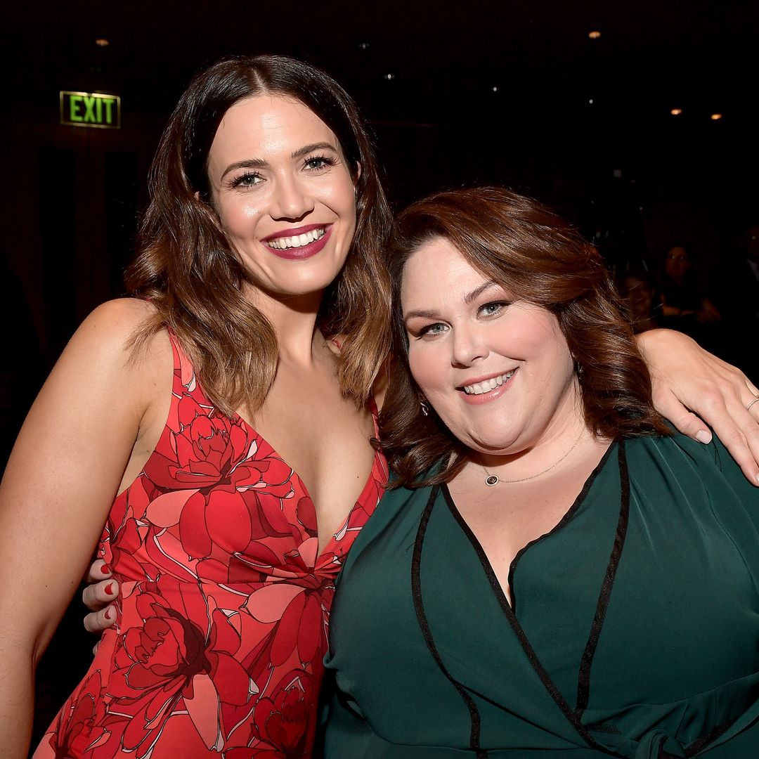 Mandy Moore and Chrissy Metz at the SAG-AFTRA Foundation Patron of the Artists Awards 2017 in Beverly Hills