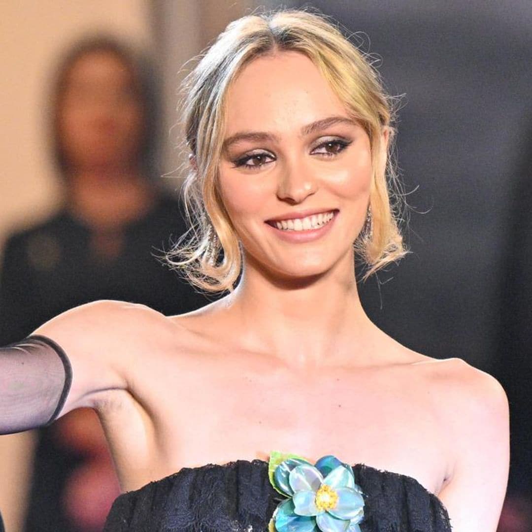 Lily-Rose Depp channels Christy Turlington in sequined Chanel minidress: See Pics
