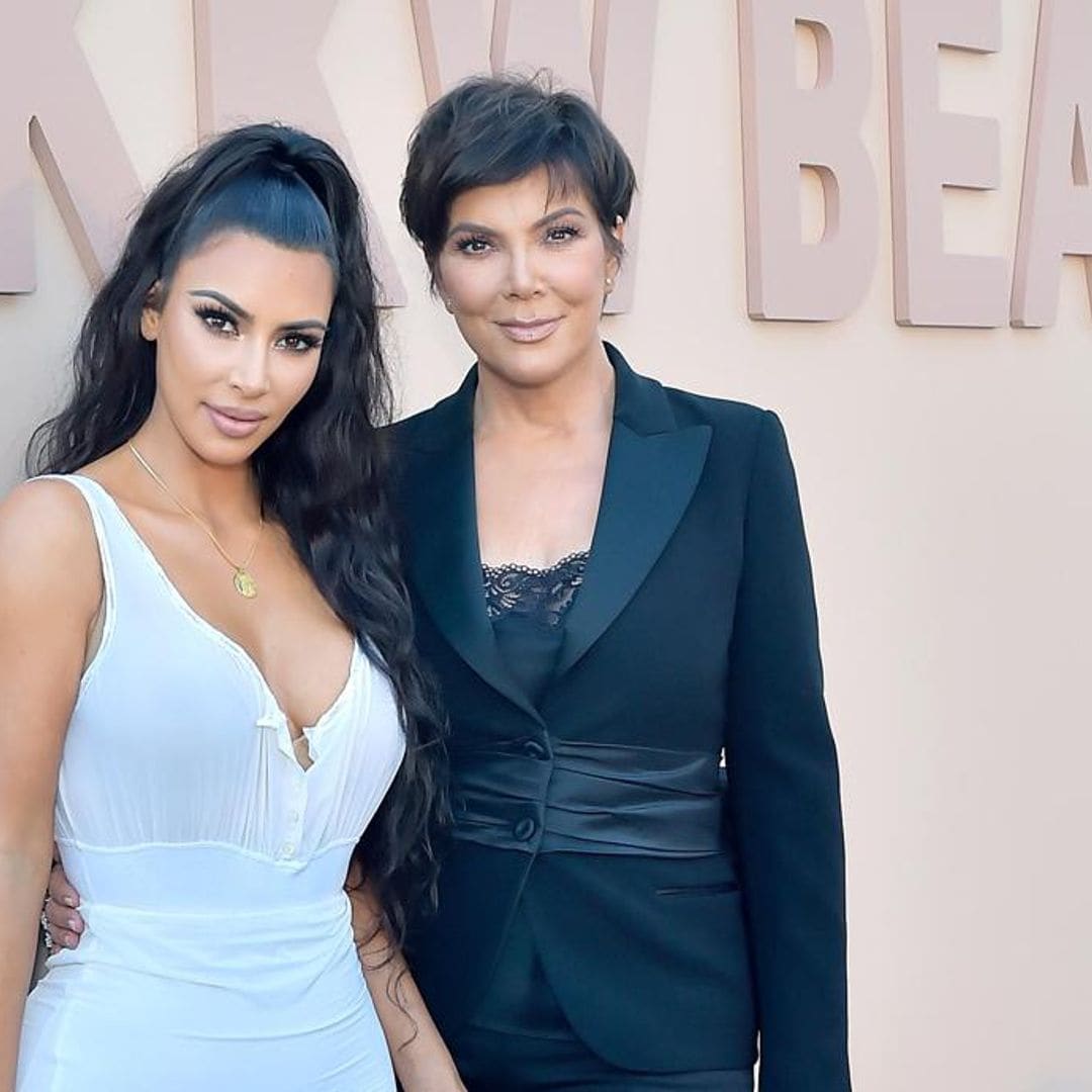 Kim Kardashian shares throwback picture of mom Kris Jenner's post-baby body