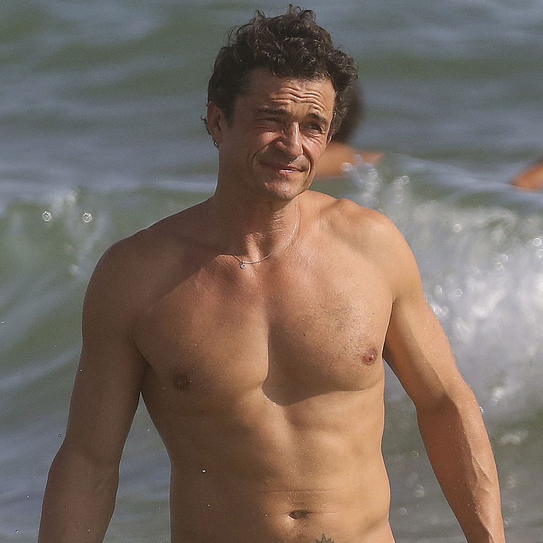 Orlando Bloom shows off his toned abs with Luisa Laemmel on PDA packed Italian vacation