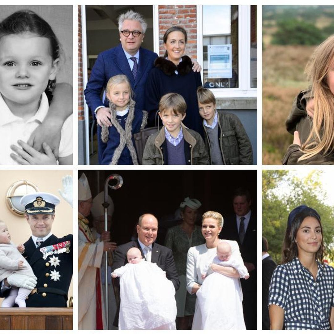 Royals who have their hands full with twins