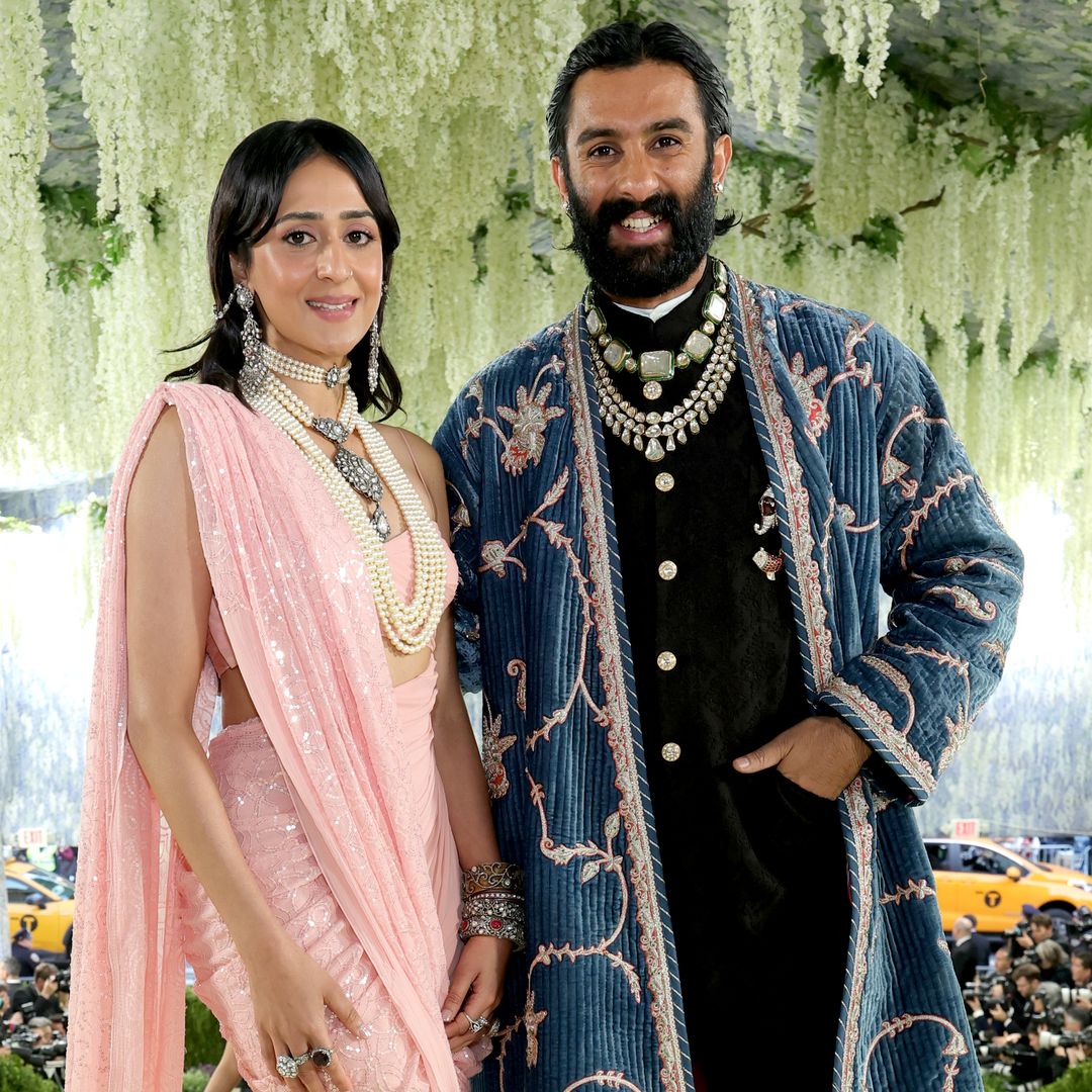 Princess Gauravi Kumari of Jaipur and Maharaja Sawai Padmanabh Singh attend the 2026 Met Gala celebrating "Costume Art" at the Metropolitan Museum of Art on May 04, 2026 in New York City