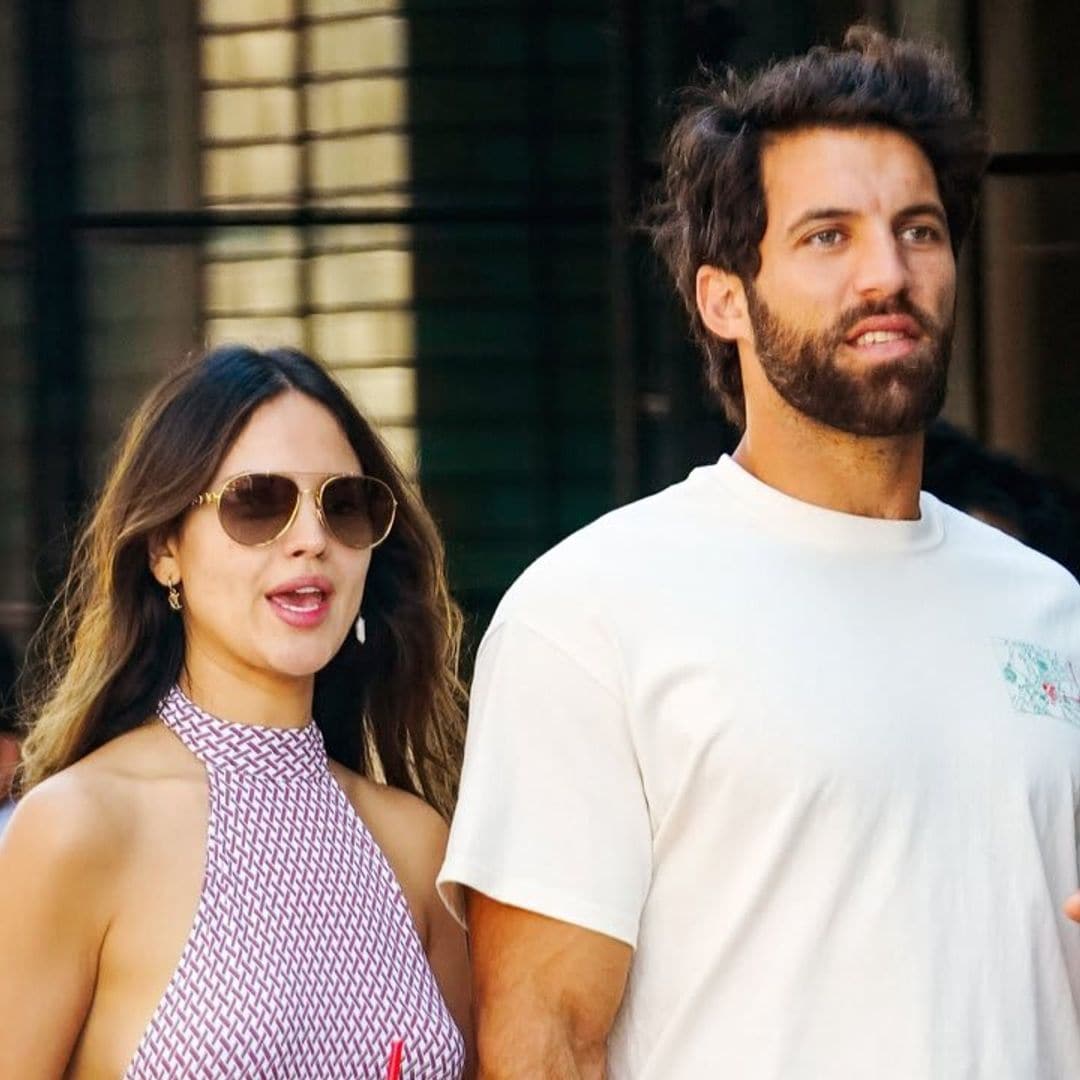 Eiza González and Paul Rabil were seen sharing a kiss while on a dinner date