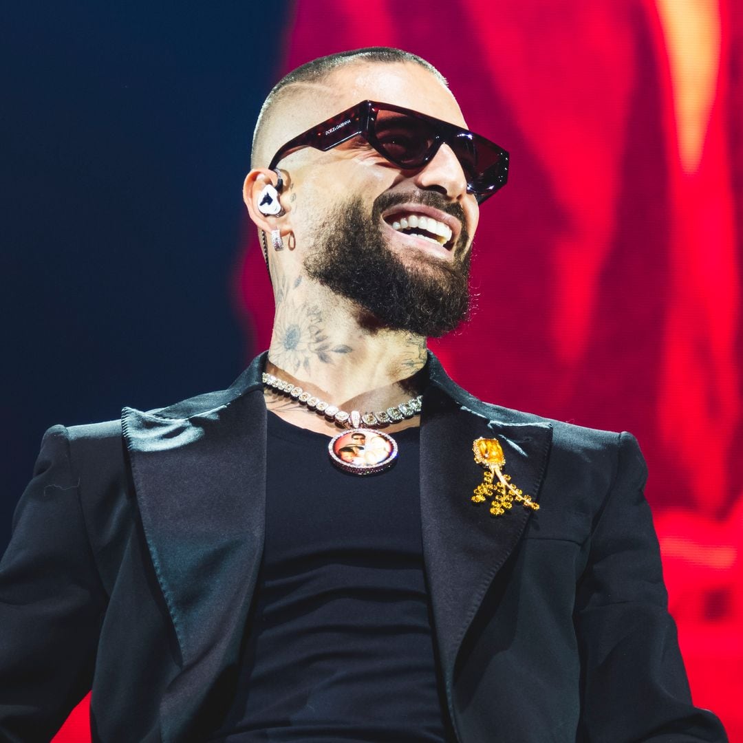 Maluma stops mid-concert to call out mom for bringing her baby: 'Protect their ears or something'