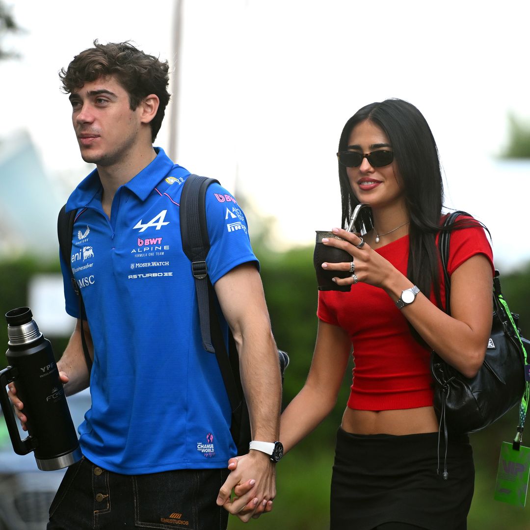 Franco Colapinto and Maia Reficco go public with their romance at the Miami Grand Prix