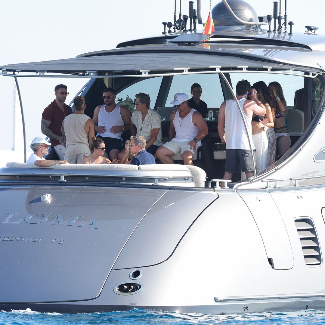 Chris Hemsworth celebrates birthday in Ibiza with Rita Ora and Matt Damon but without Elsa Pataky