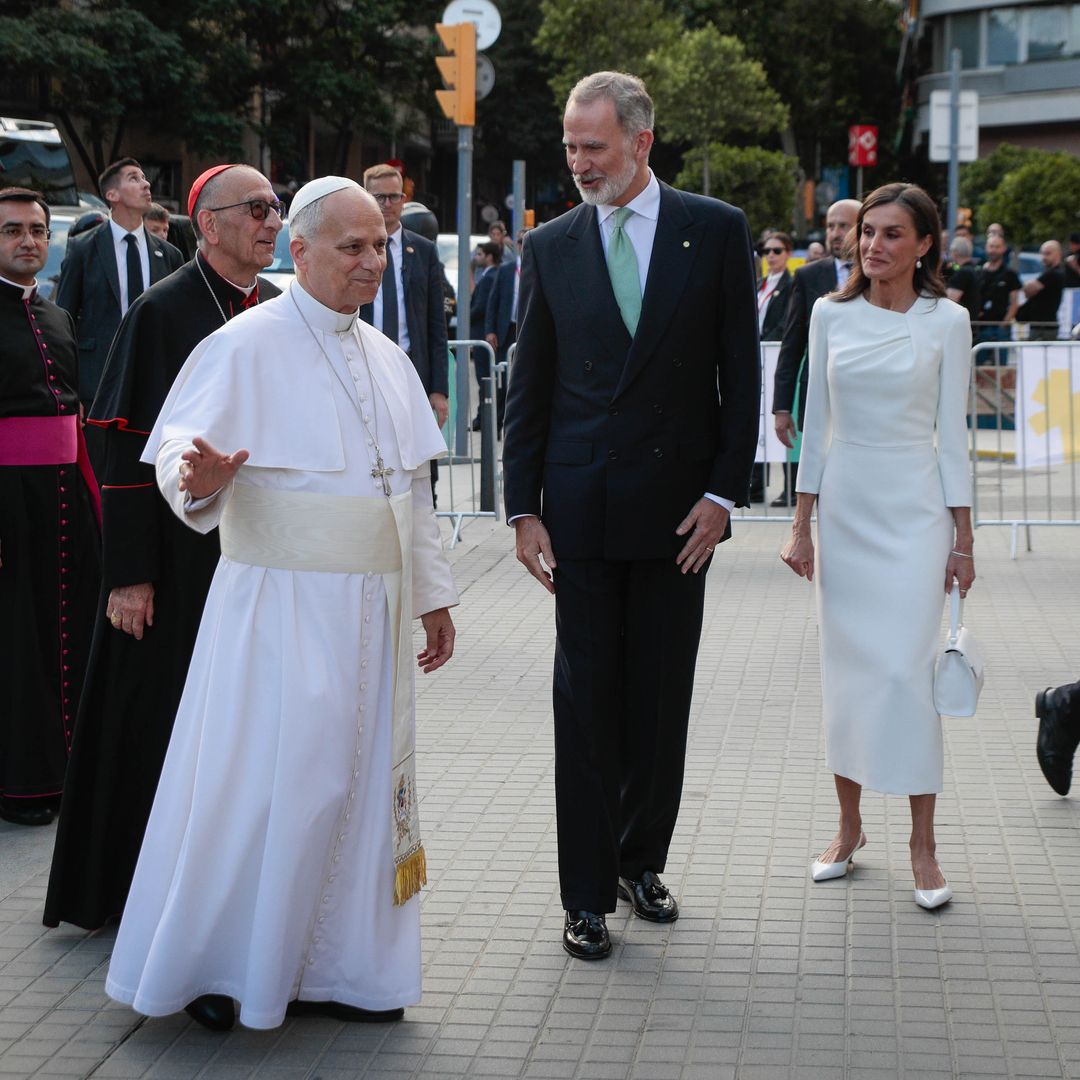 King Felipe, Queen Letizia and Pope Leo XIV celebrate Sagrada Família's completion of the world's tallest church tower