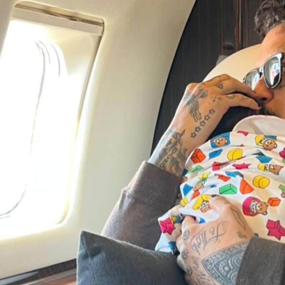 Christian Nodal and Cazzu take their newborn on a trip to Mexico