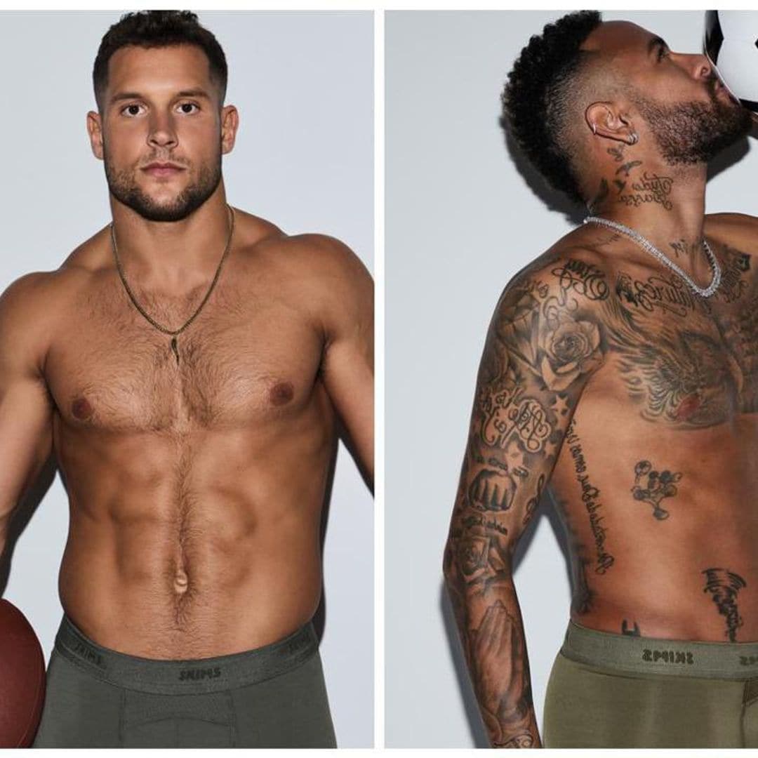 Neymar, Nick Bosa and more pose for Kim Kardashian’s new SKIMS underwear collection