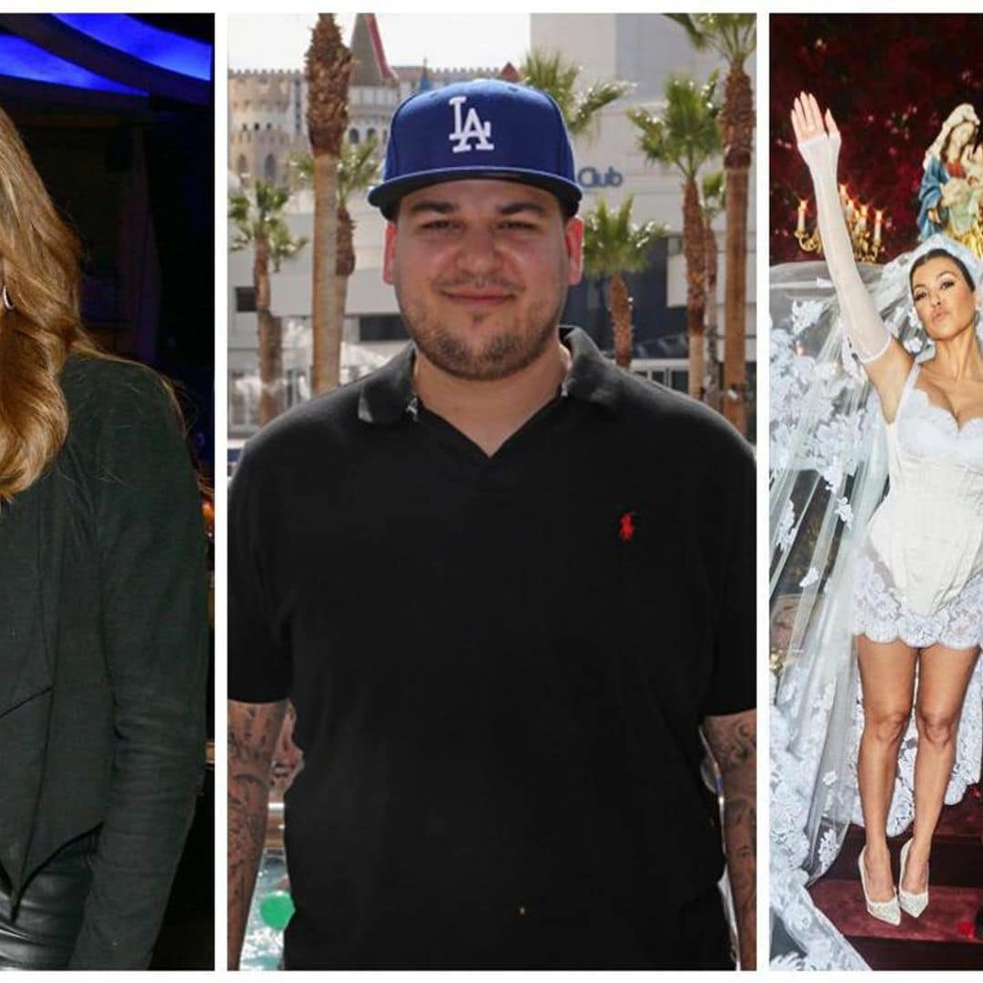 Why Caitlyn Jenner and Rob Kardashian weren’t at Kourtney and Travis Barker’s wedding