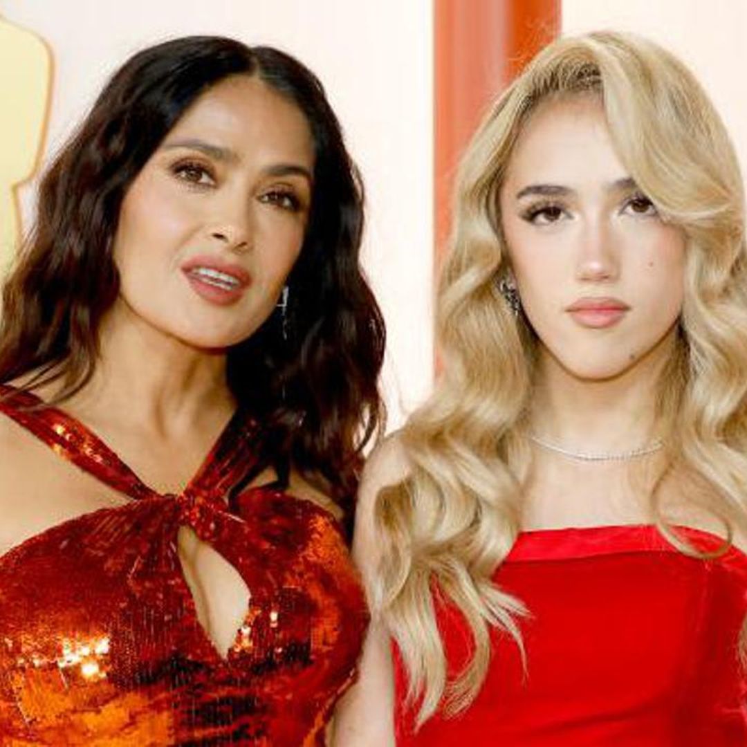 Salma Hayek’s daughter, Valentina Paloma, steals the spotlight on the Oscars’ carpet