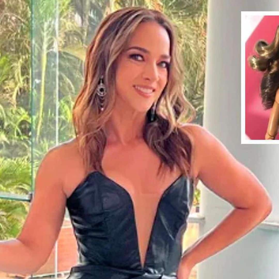 Adamari López is presented with her own adorable Barbie inspired doll