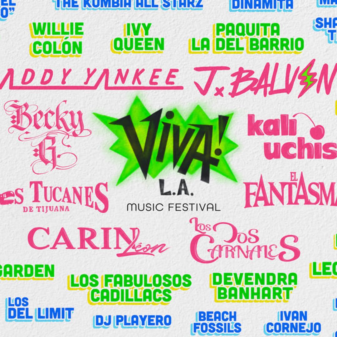 Viva! L.A. Music Festival announces Dodger Stadium lineup featuring Daddy Yankee, Becky G, J Balvin & more