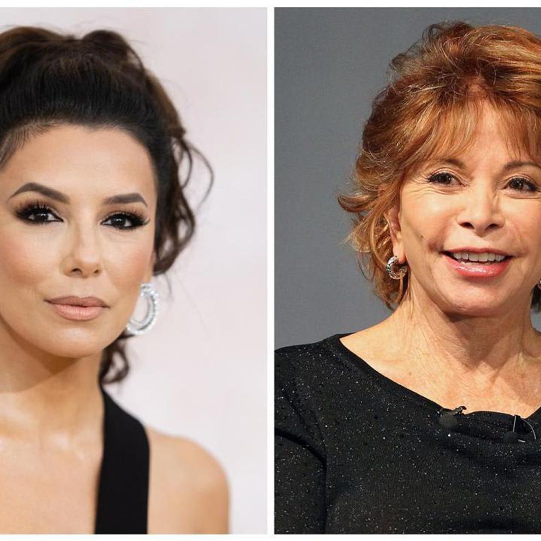 Eva Longoria and Isabel Allende share their thoughts on society’s view on male aging