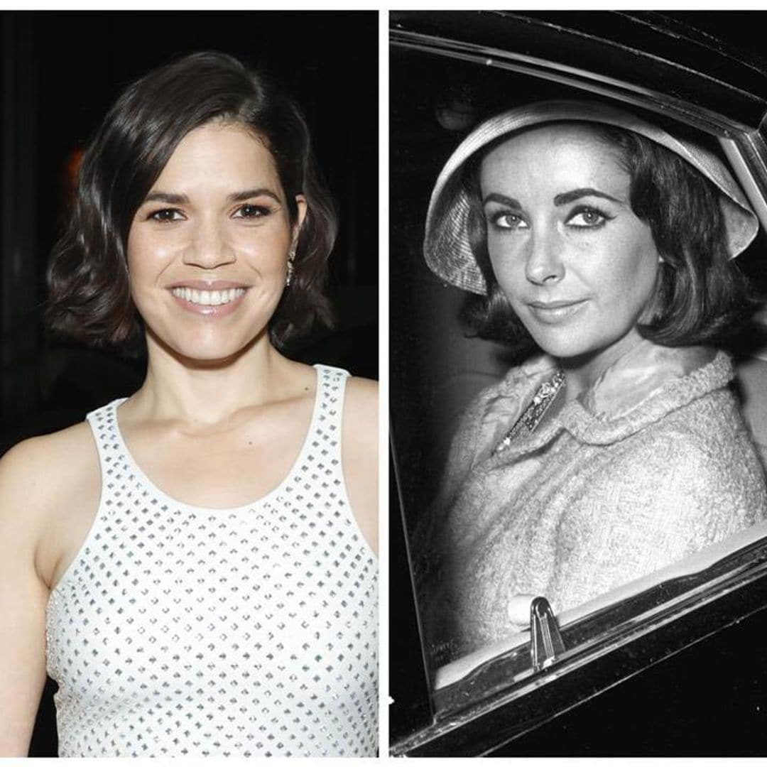 America Ferrera’s latest hairstyle transformation was inspired by Elizabeth Taylor
