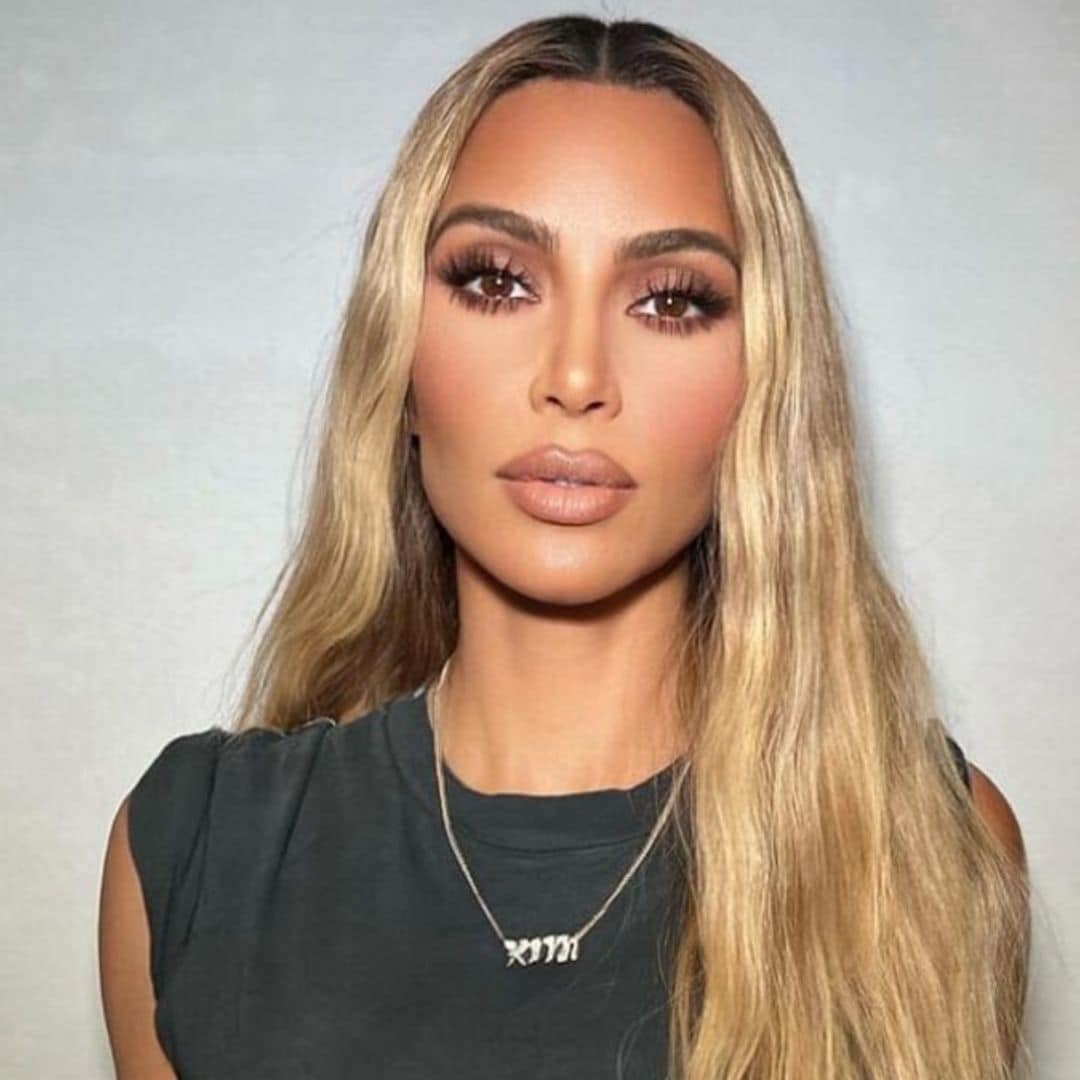 Kim Kardashian poses in nude bodysuit inspired by Britney Spears’ ‘Toxic’