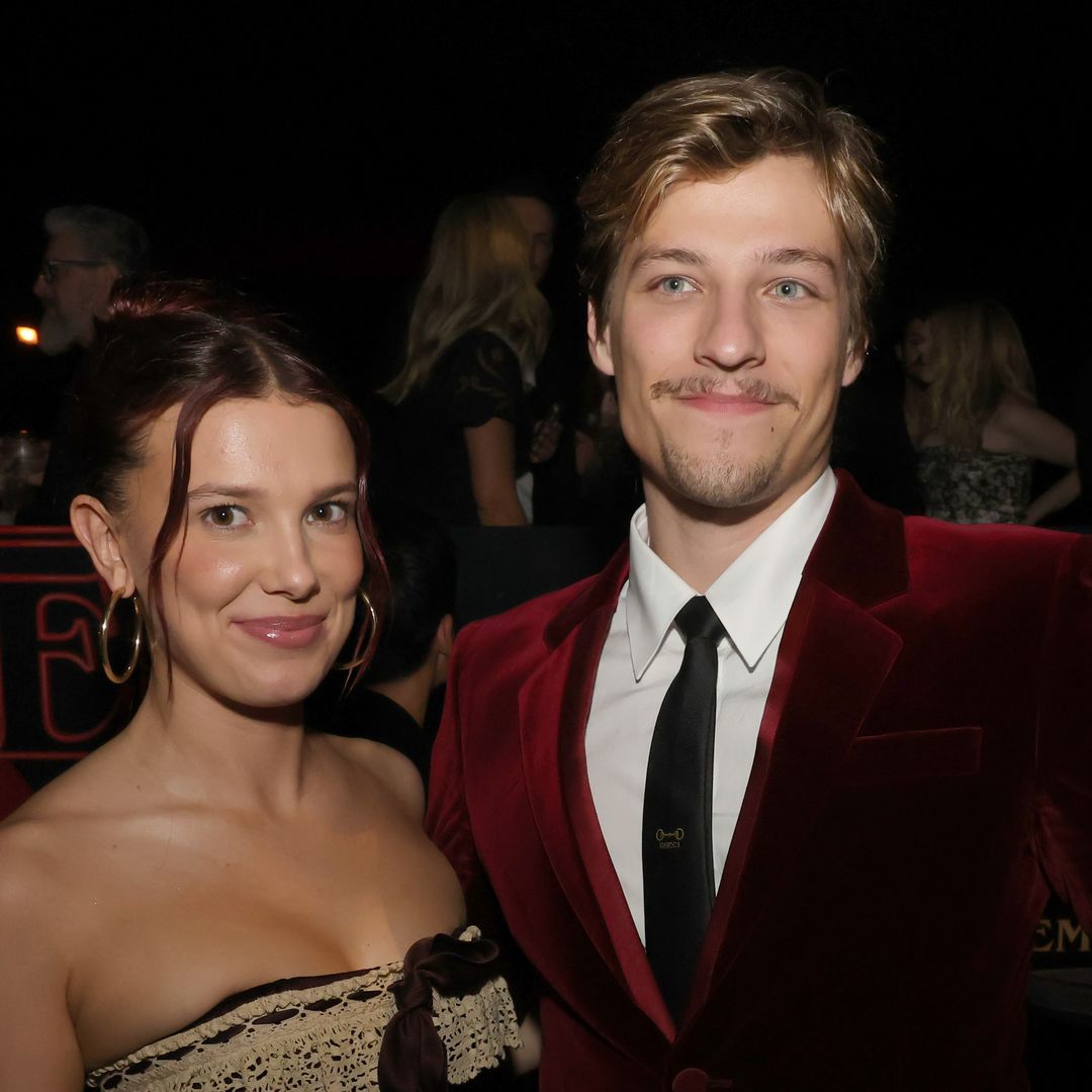 Millie Bobby Brown and Jake Bongiovi steal a moment alone during NYC date night