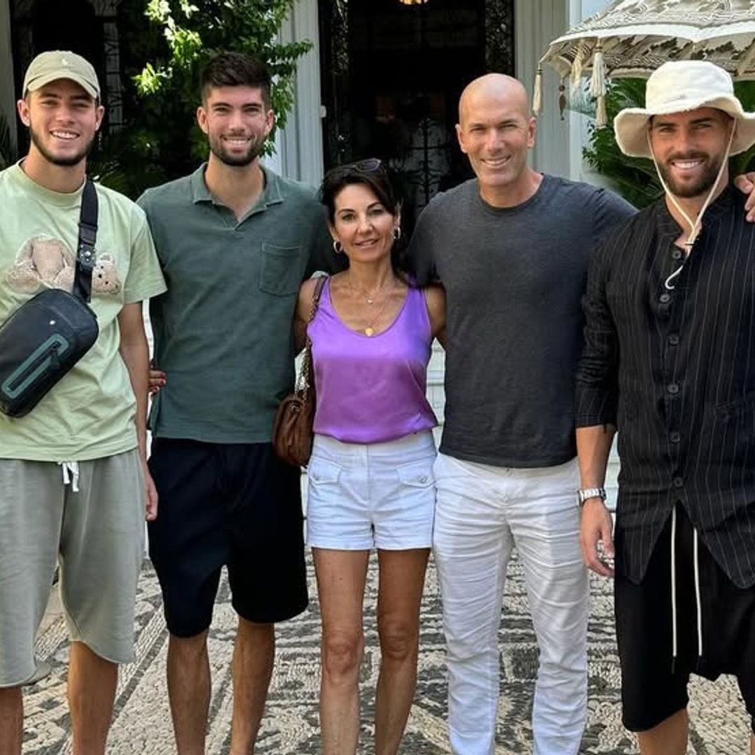 Zinedine Zidane turns 54 surrounded by family and the World Cup